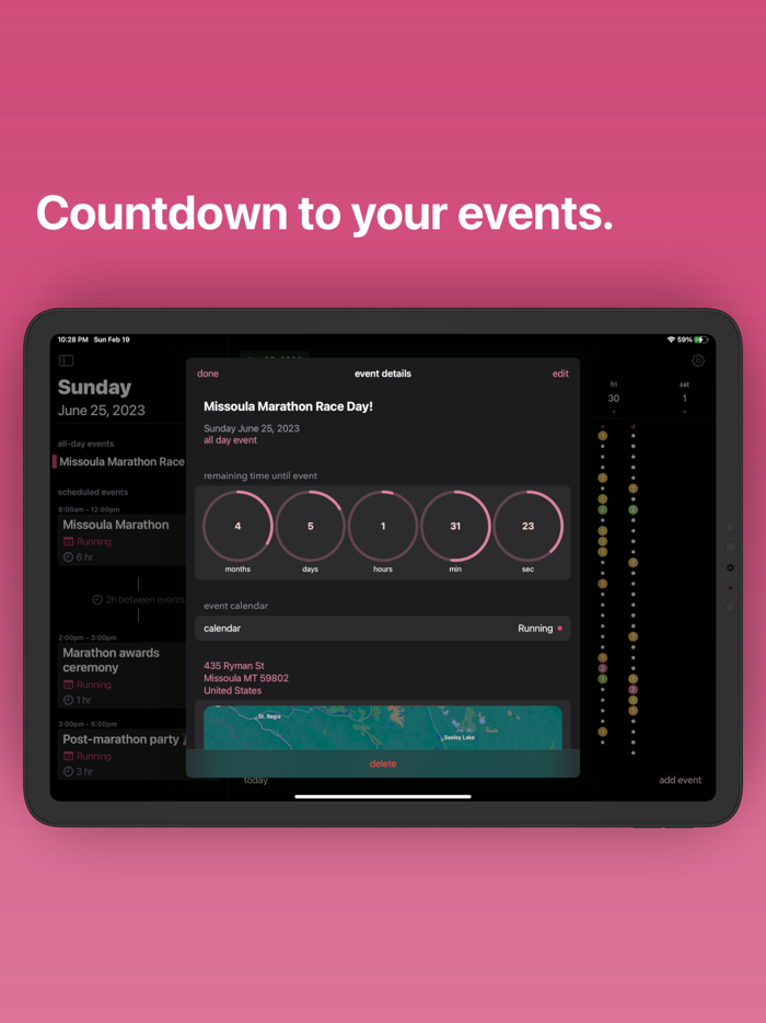 Perspective A Calendar App