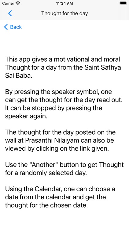 Sai Thought for the day screenshot-3