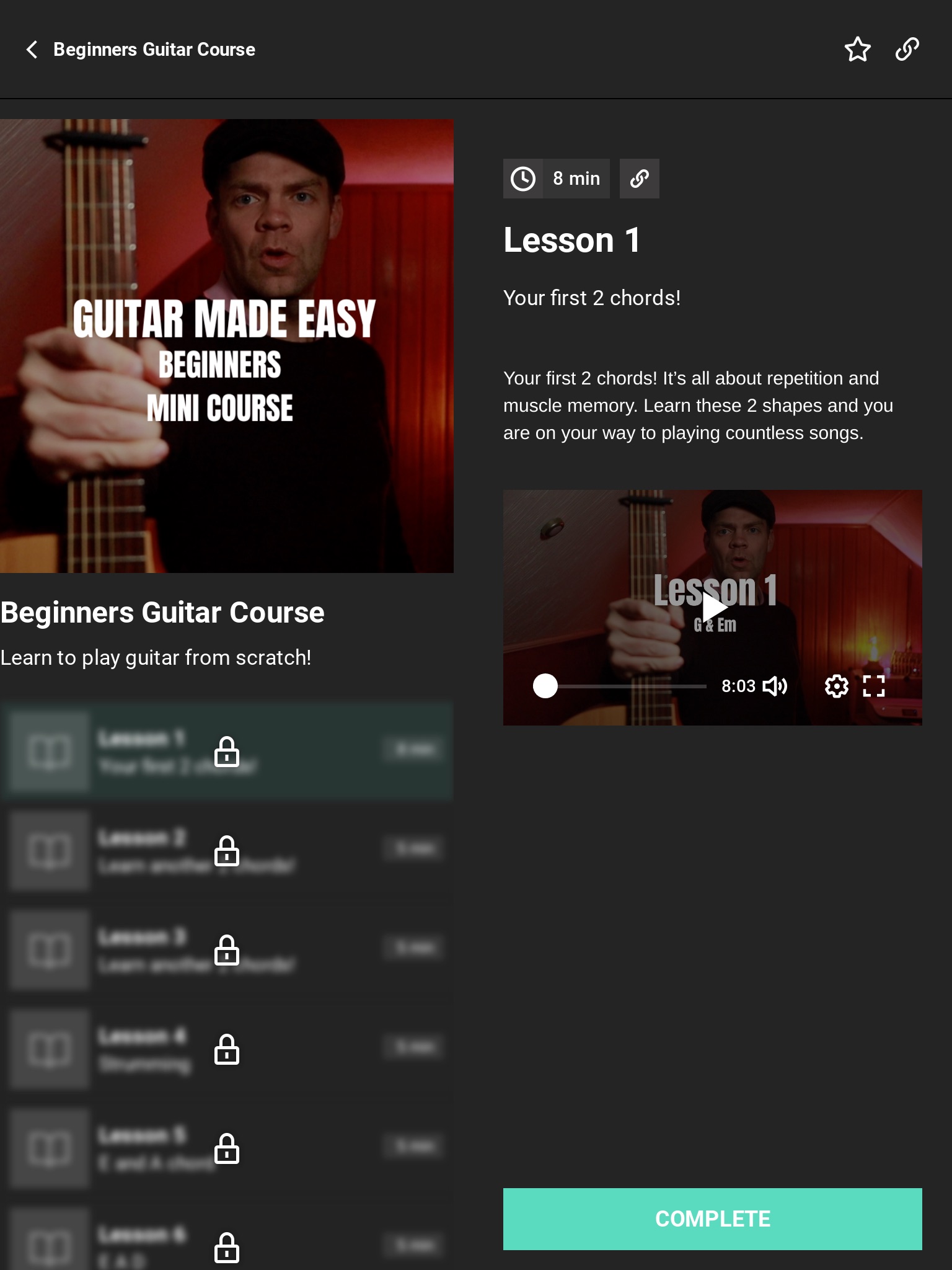 Guitar Made Easy By Tony screenshot 3