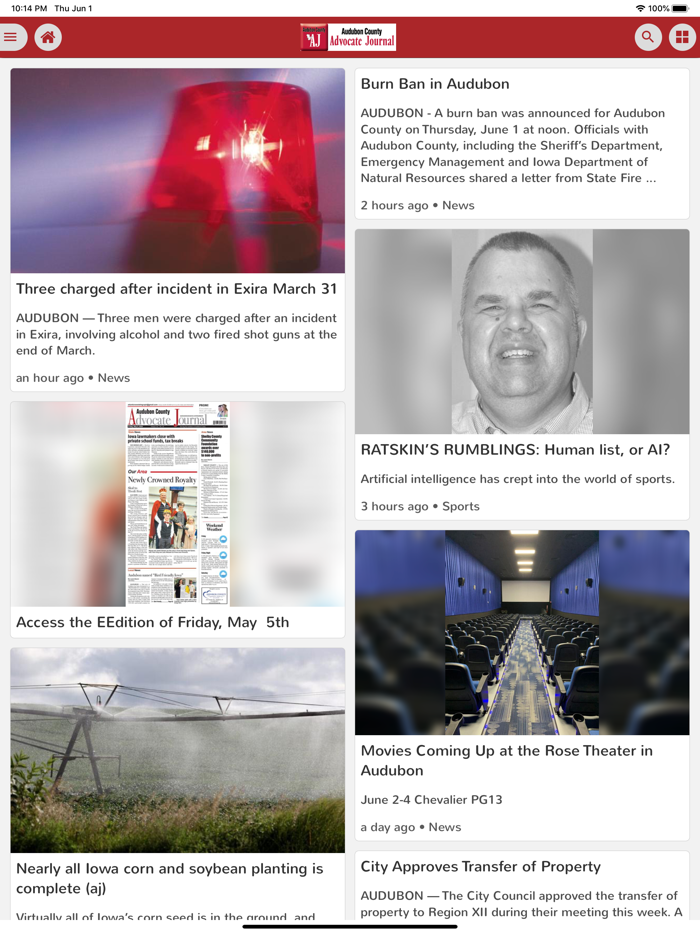 Audubon County AdvocateJournal