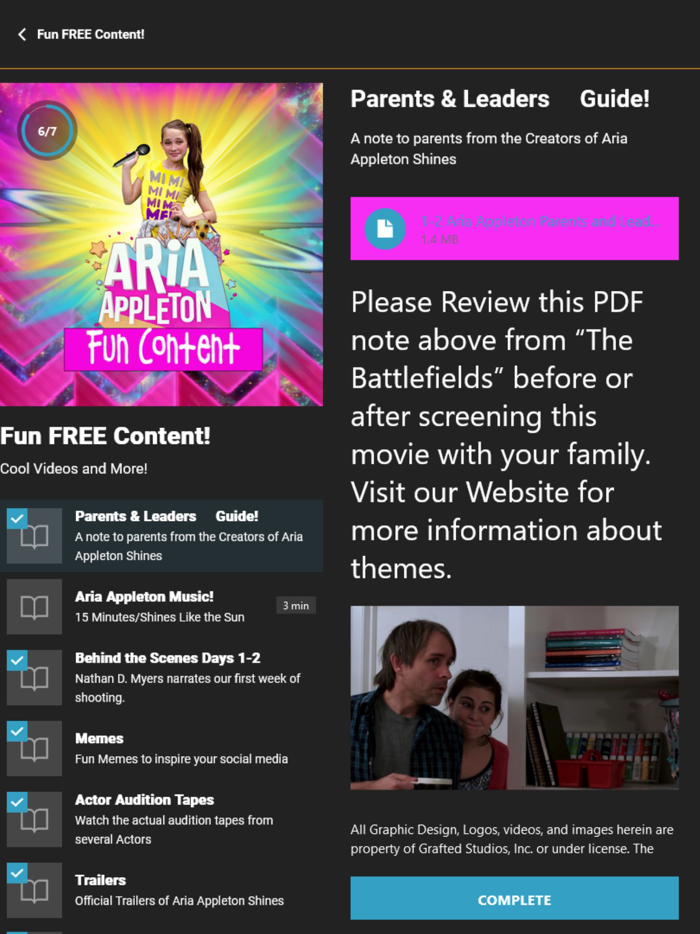 Aria Appleton Shines