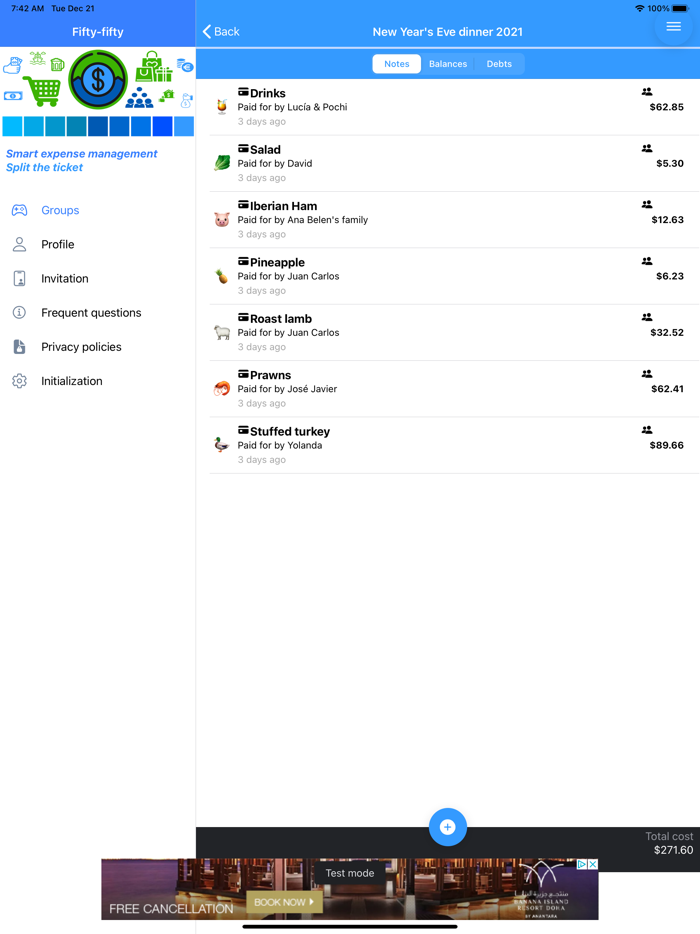 Split The Ticket  Bill