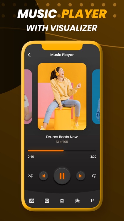 Volume Equalizer+ Bass Booster screenshot-3