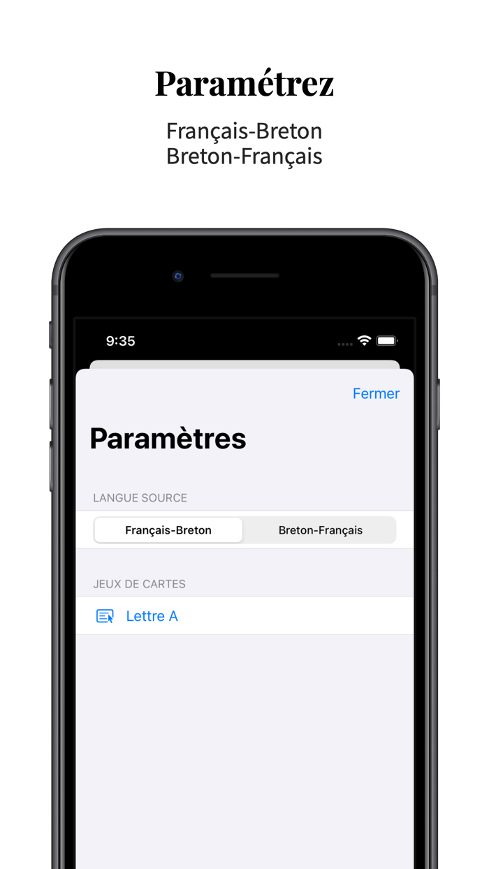 Vocabulaire Breton-Français