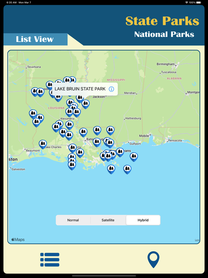 Louisiana State National Park
