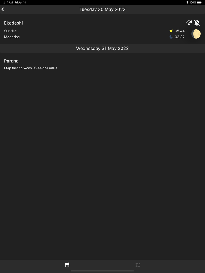 Ekadashi Vrat Reminder