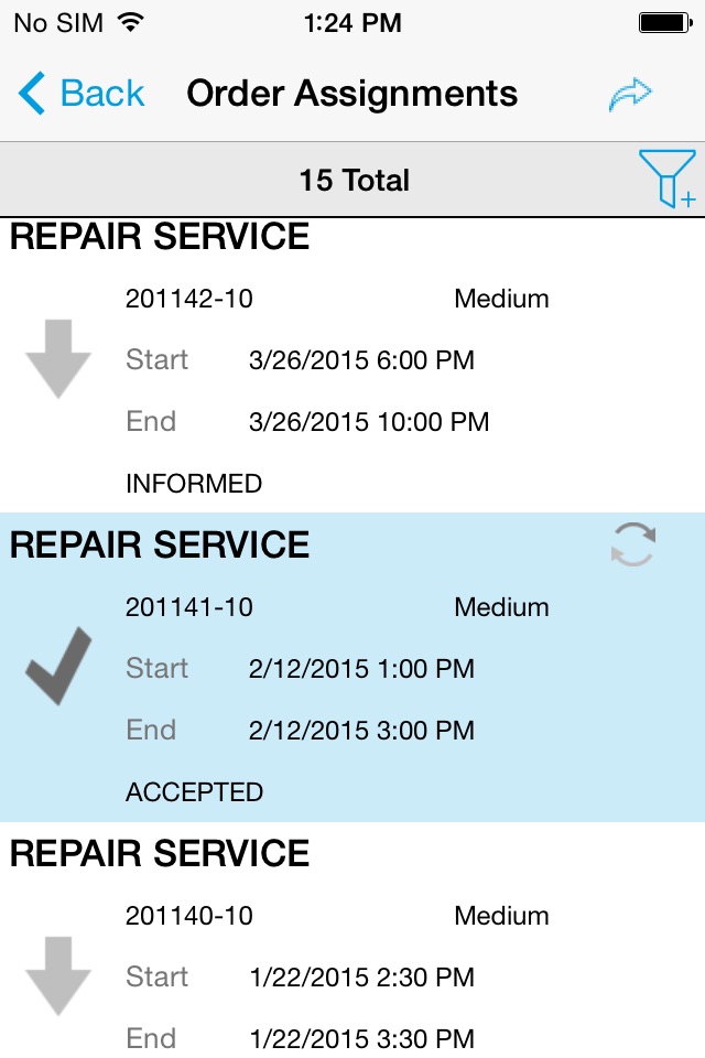 SAP CRM Service Manager screenshot 2