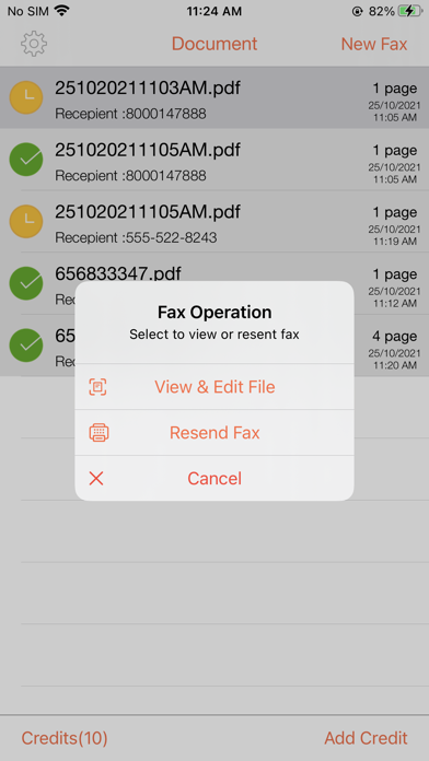 Fax Pro : Send Fax From Iphone screenshot 3