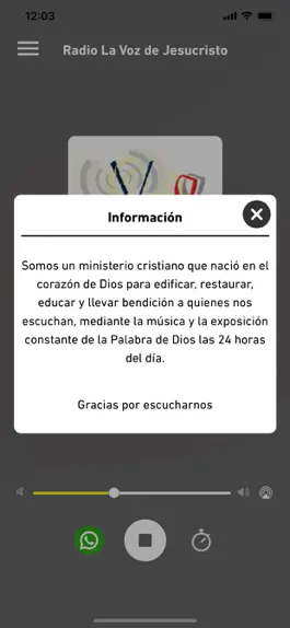 Game screenshot Radio La Voz de Jesucristo apk