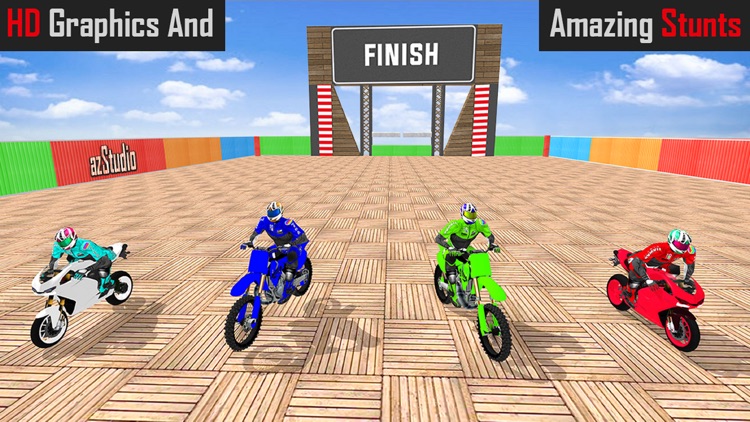 Bike Stunt Racing - Bike Games screenshot-3