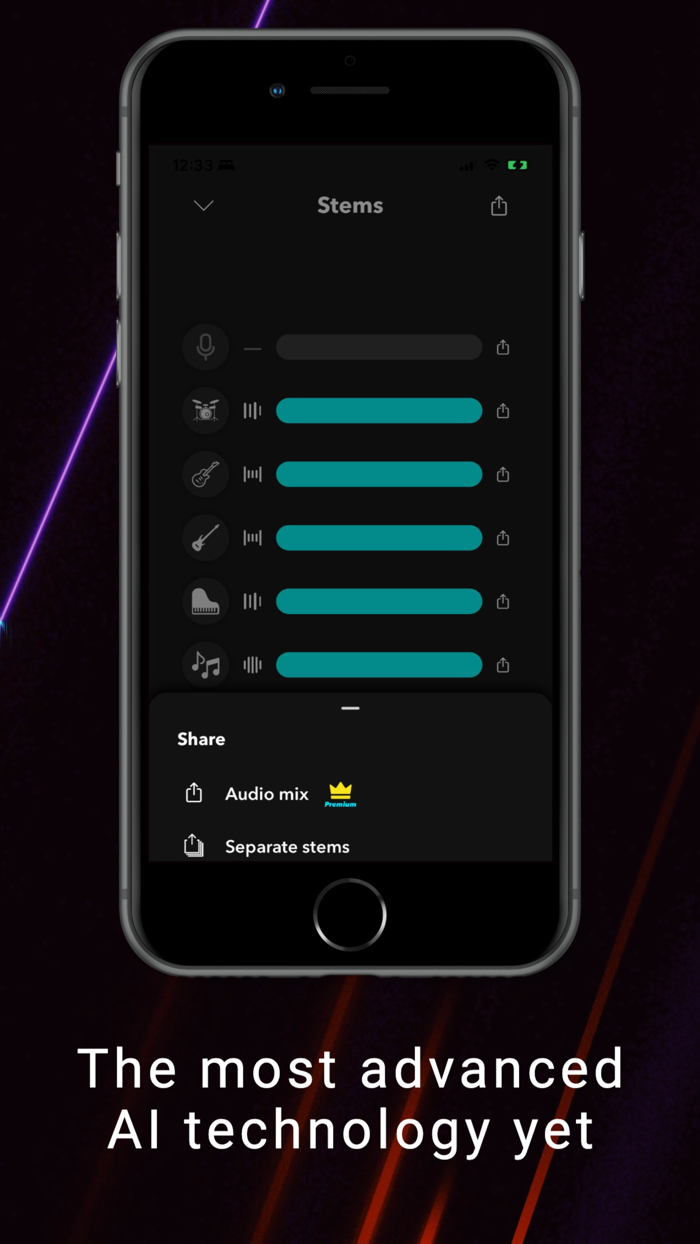 Splitteroo Music Separation
