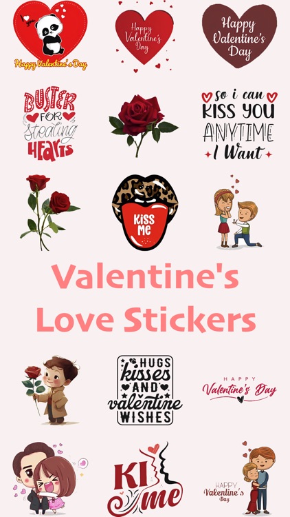 Valentine's - Love Stickers