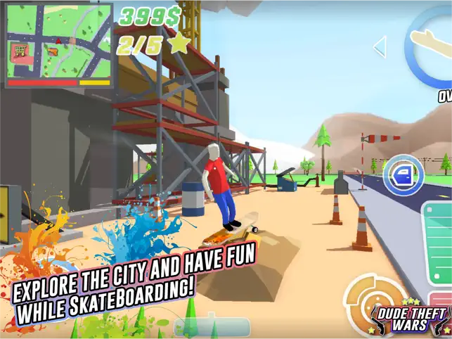 Screenshot 6 Dude Theft Wars FPS Open World iphone
