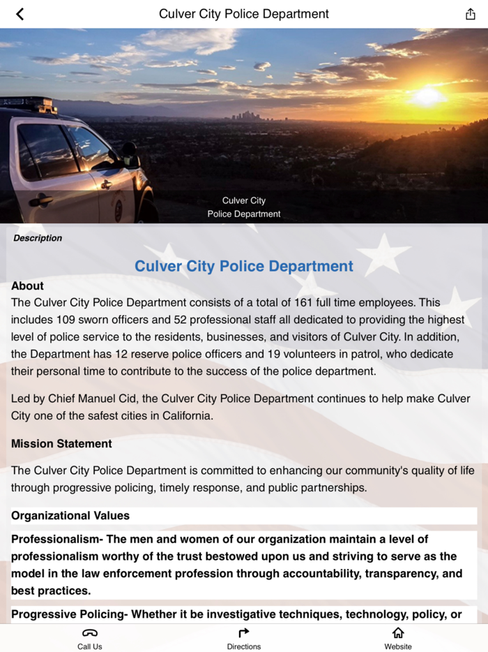 Culver City Police Department