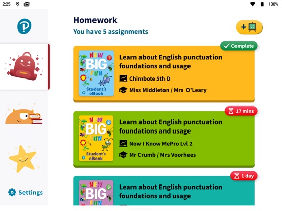 Pearson English Portal App screenshot 2