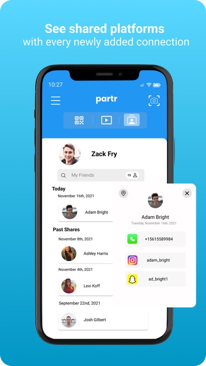 partr - Digital Contact Card screenshot-5