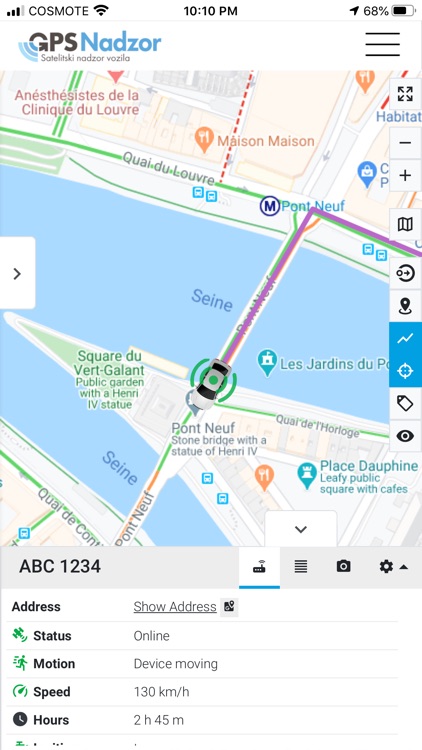 GPS Nadzor Mobile screenshot-4