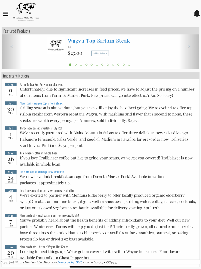 Montana Milk Moovers