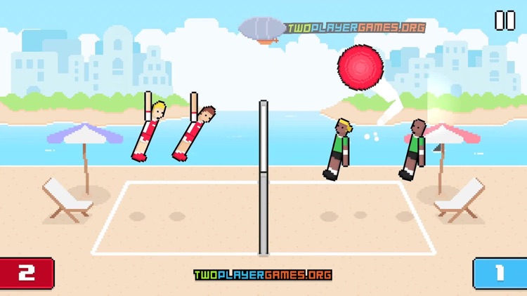 Volley Random on Twoplayergames.org - (2 PLAYER SPORT GAME) 