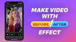 How to cancel & delete before after compare photo 1