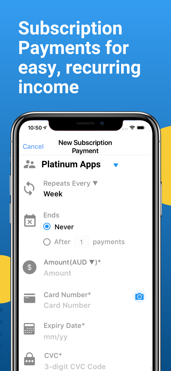 Charge for Stripe Card Payment