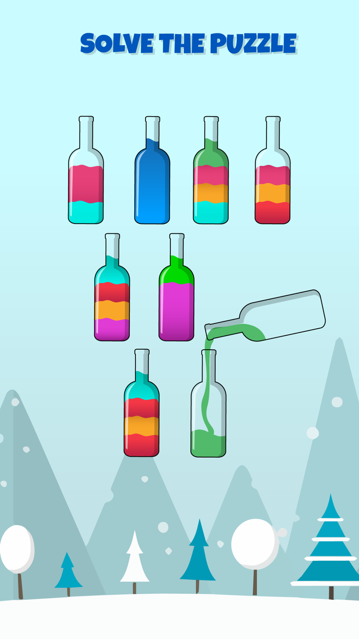 Water Color Sort Jigsaw