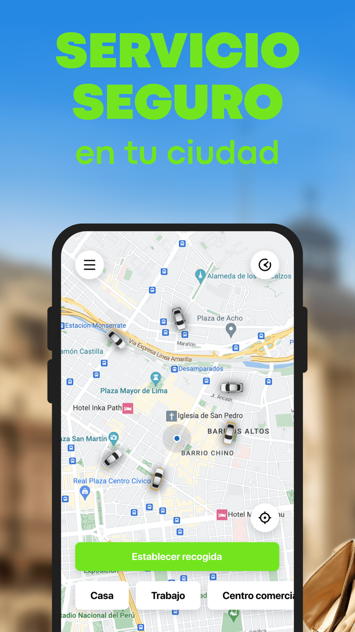 Hola Taxi Cabs in Lima, Peru