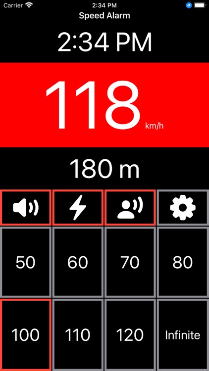 Speed Alarm - Drive Safe screenshot-5