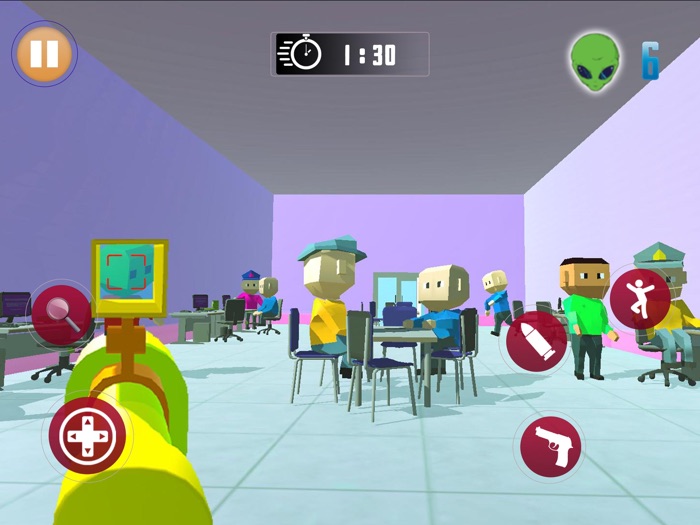 Find the Scary Haunted Alien