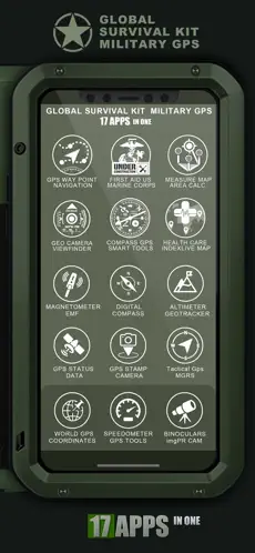 Imágen 1 Military GPS Survival Kit iphone