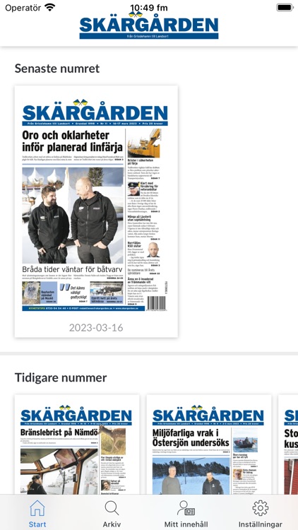 Tidningen Skärgården