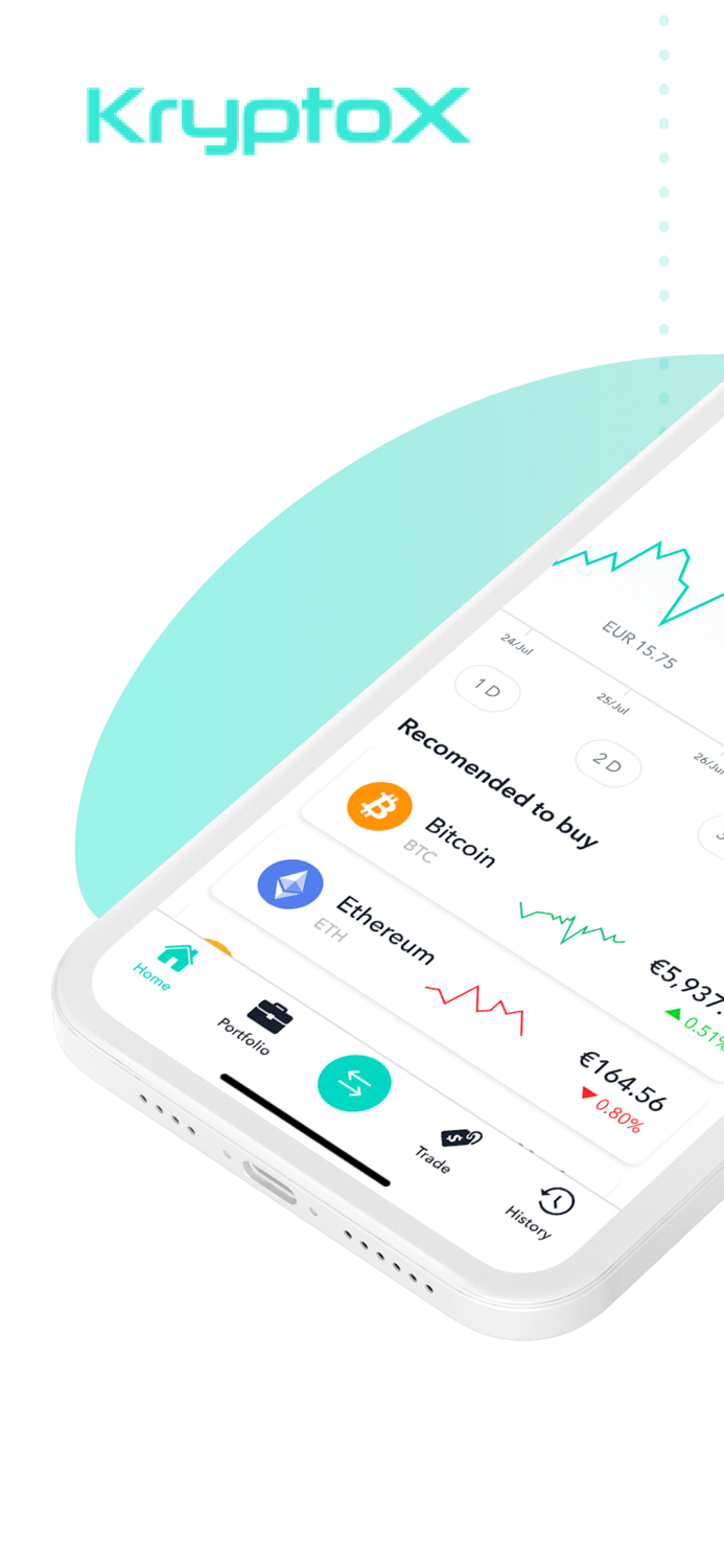 KryptoX Buy and Sell Crypto