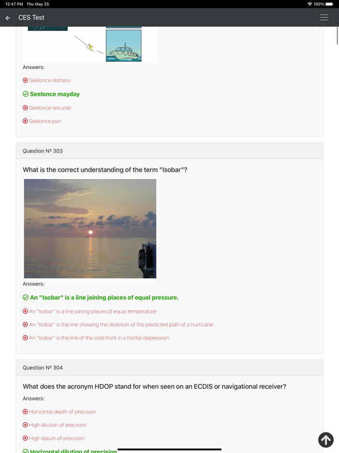 General cargo Operational Deck