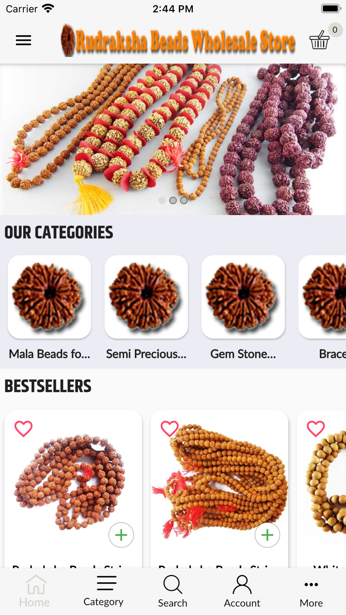 Rudraksha Bead Wholesale Store