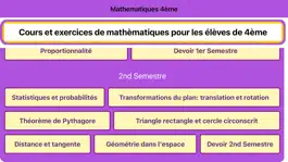 Game screenshot Mathématiques 4ème apk