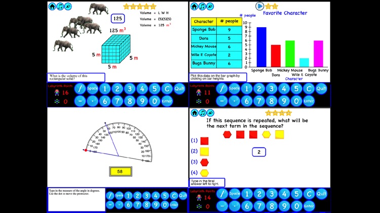 4th Grade Math - Math Galaxy screenshot-8