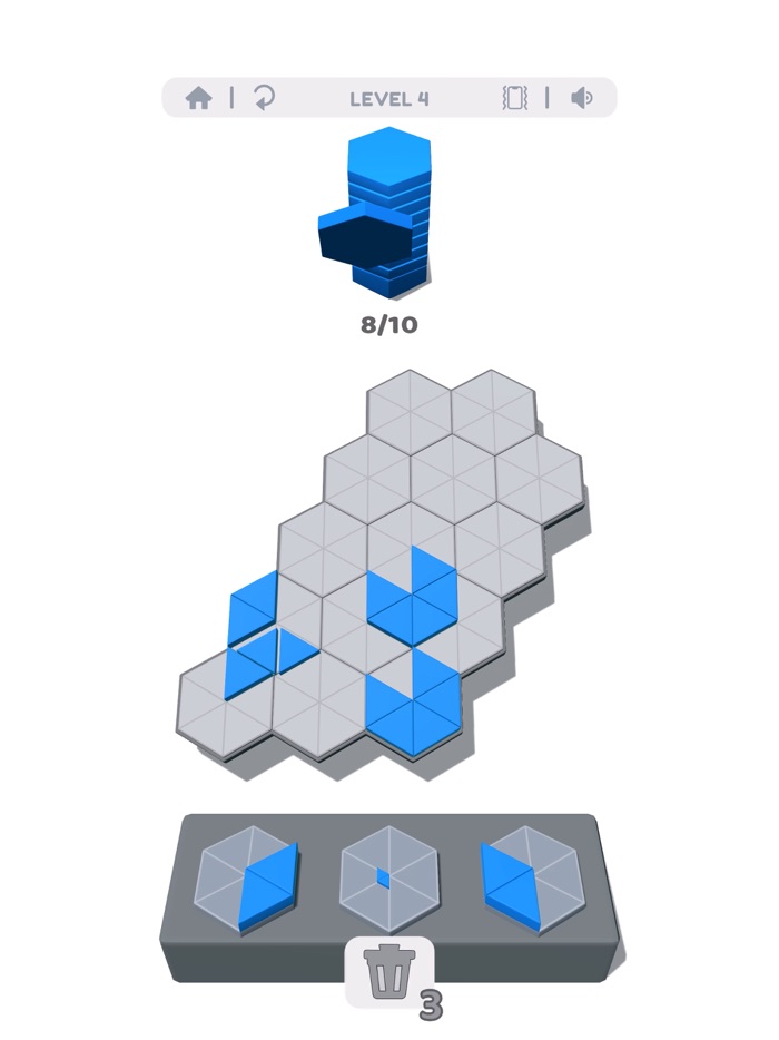 Hexa Stack 3D