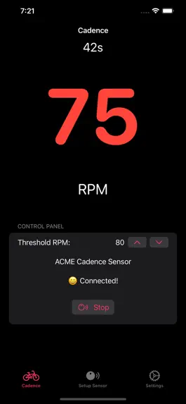 Game screenshot Cadence Monitor apk