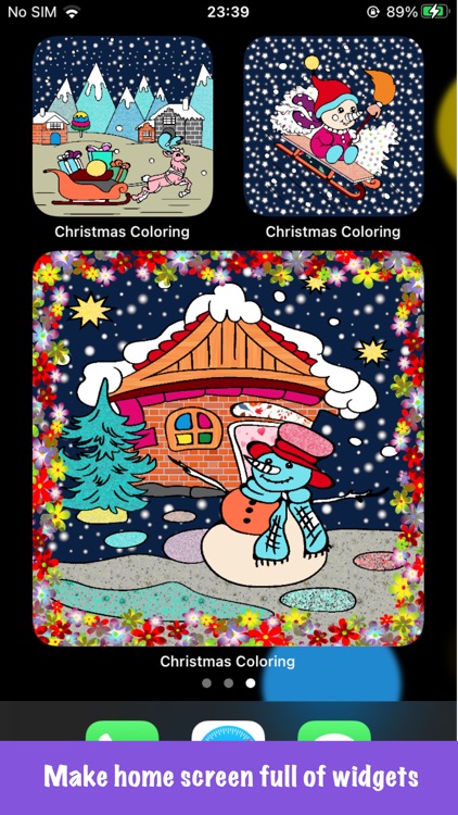 Christmas & New year coloring screenshot-4