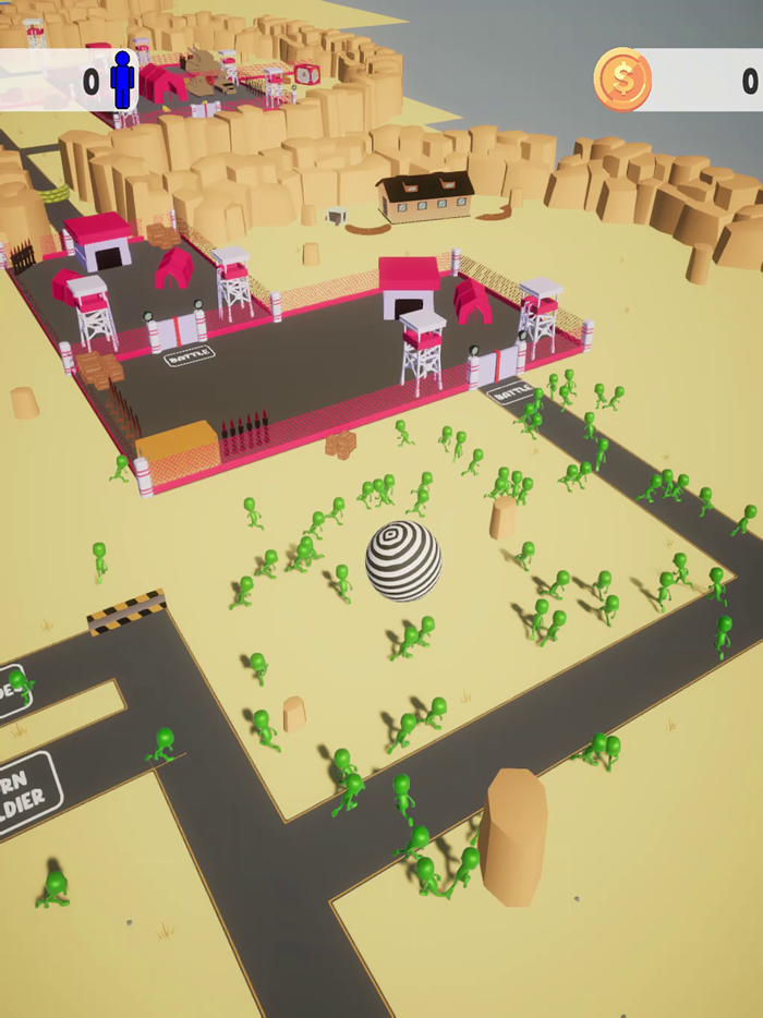 Ball Army Collect 3D