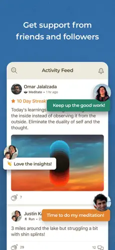 Captura 6 Kin: Social Habit Tracker iphone
