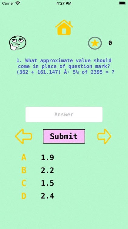 Answer sheet Cloze