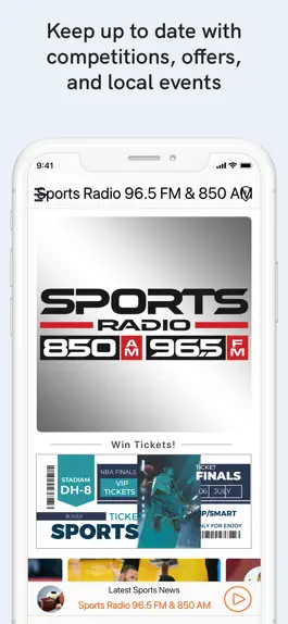 Game screenshot Sports Radio 850 hack