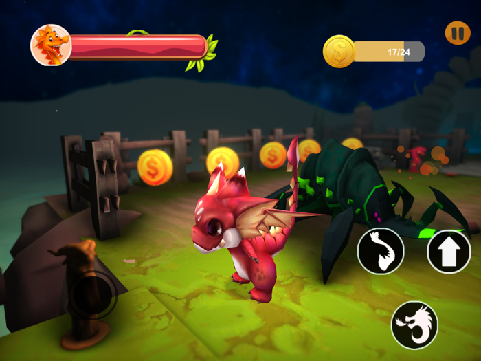 Angry Dragon Land War Story