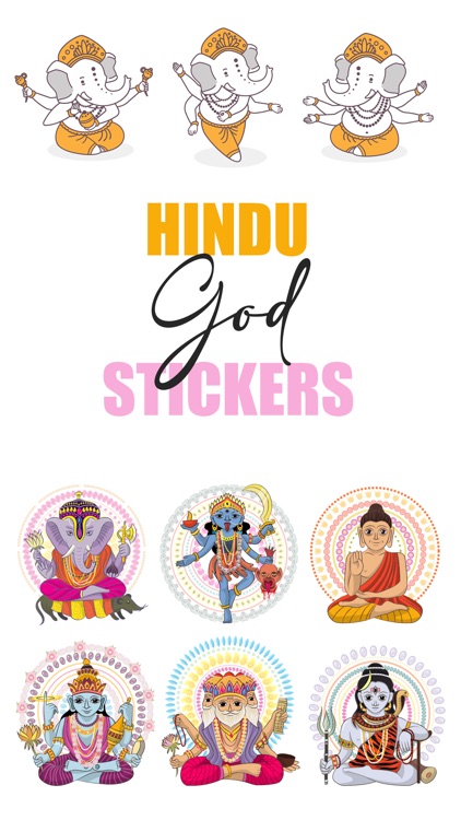 Hindu God Stickers