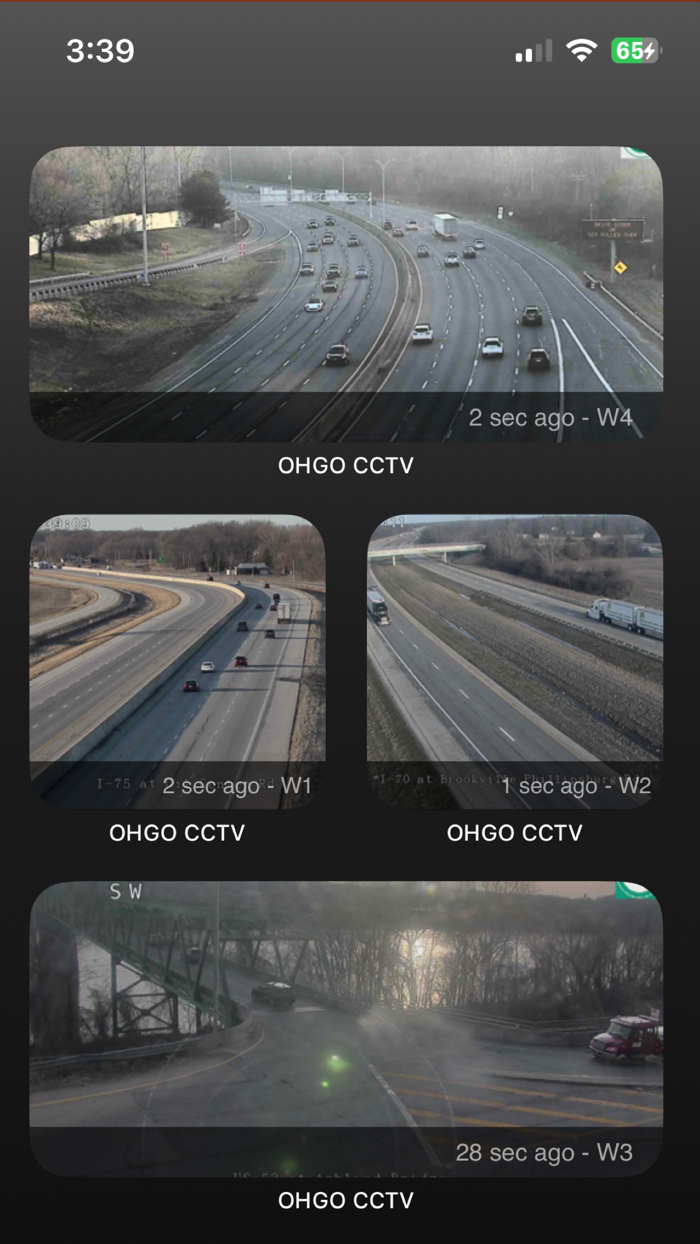 OHGO Ohio Traffic Cameras
