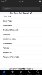 Blue Ridge EMS Council screenshot #2 for iPhone