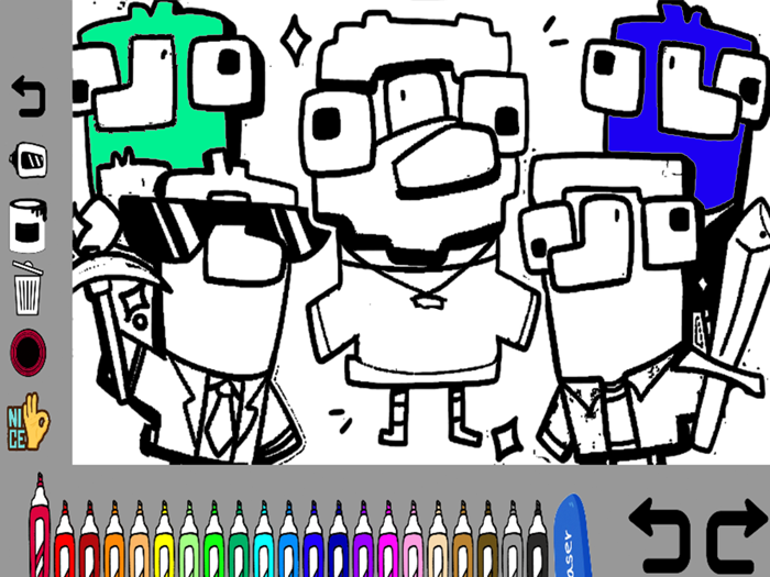 Coloring GOOSE  Duck