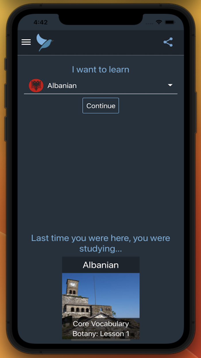 Bluebird Learn Albanian