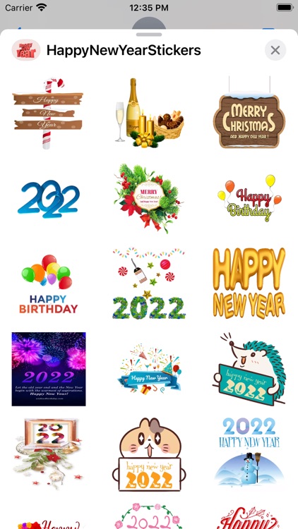 Happy New Year - Cool Stickers